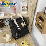 Japanese Nylon Shoulder Backpack Multi-function Girl Travel Totes Bags