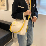 Harajuku Shoulder Bag Large Capacity Tote Work Handbag for Girls