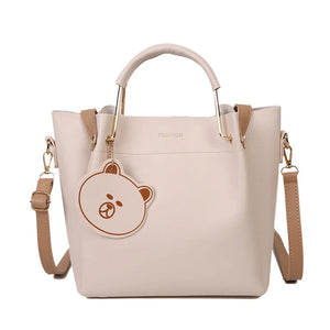 Harajuku Shoulder Bag Large Capacity Tote Work Handbag for Girls