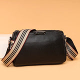 Vintage Leather Tote Crossbody Bag for Women