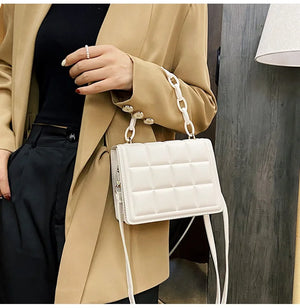 Embossed Flap Crossbody Bag Mini Purses and Handbags for Women