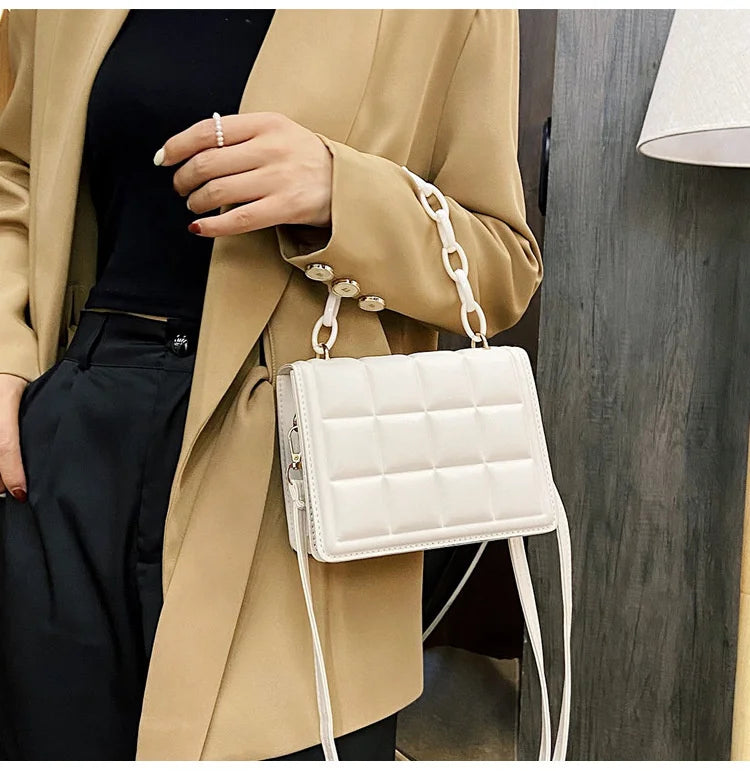Embossed Flap Crossbody Bag Mini Purses and Handbags for Women