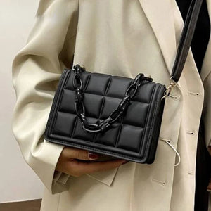 Embossed Flap Crossbody Bag Mini Purses Square Shoulder Bag