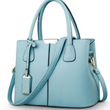 Women Shoulder Messenger Bag Ladies Handbag PU Leather Crossbody Bag Tassel Zip