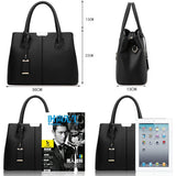 Women Shoulder Messenger Bag Ladies Handbag PU Leather Crossbody Bag Tassel Zip