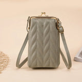 Multifunctional Crossbody Shoulder Bag Mini Purse Wallet Thread Mobile Phone Bag