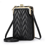 Multifunctional Crossbody Shoulder Bag Mini Purse Wallet Thread Mobile Phone Bag