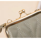 Multifunctional Crossbody Shoulder Bag Mini Purse Wallet Thread Mobile Phone Bag