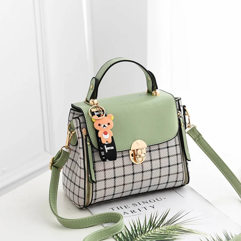 Plaid Women's Shoulder Bag Crossbody Bag Diagonal Package