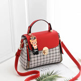 Plaid Women's Shoulder Bag Crossbody Bag Diagonal Package