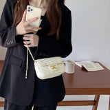 Small Fragrance Rhombic Chain Bag Women's One Shoulder Crossbody
