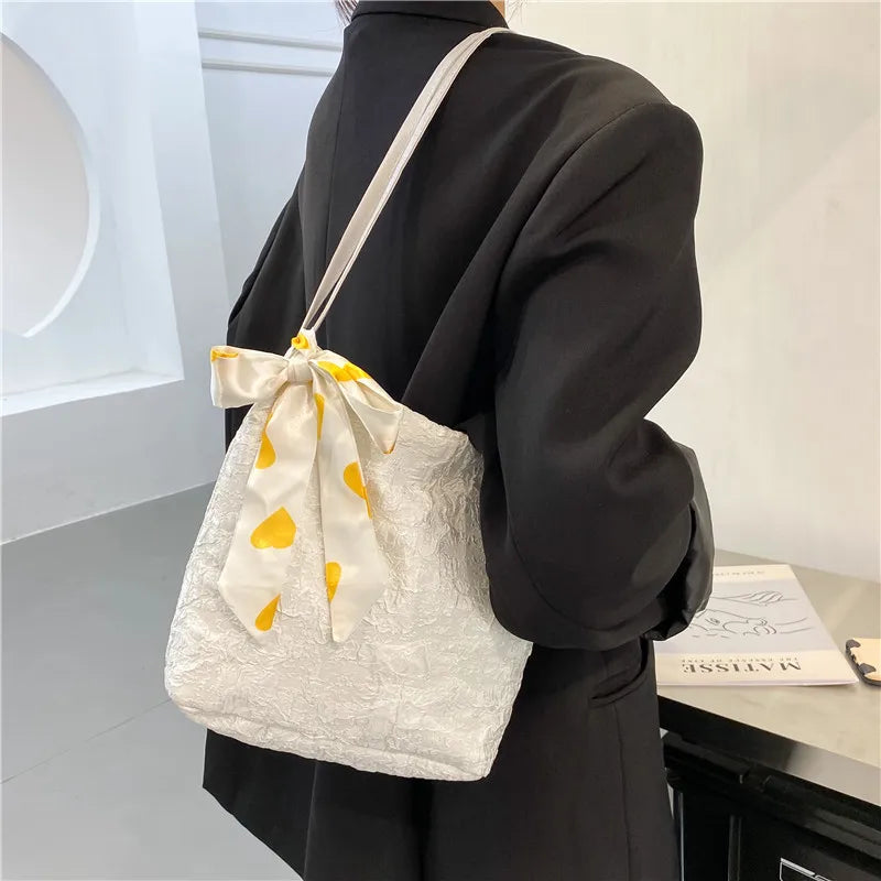 Large Capacity Vintage Women's Tote Bag Solid Handbag