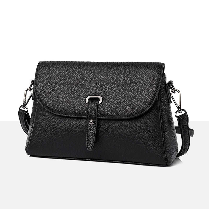 Leather Women's Hobo Shoulder Messenger Bag