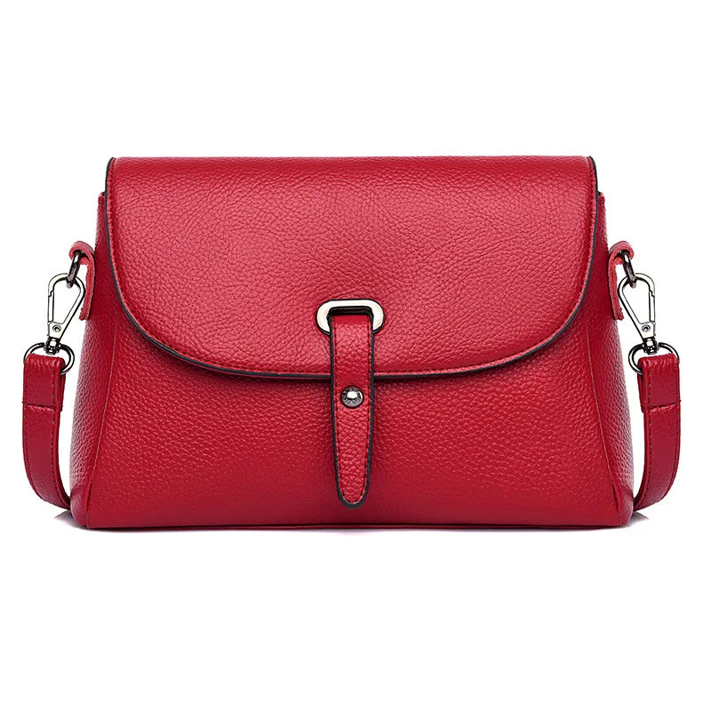 Leather Women's Hobo Shoulder Messenger Bag
