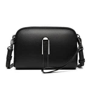 Women's Leather Casual Clutch Shoulder Messenger Bag
