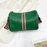 Distressed Leather Shoulder Bag for Women