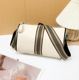 Distressed Leather Shoulder Bag for Women