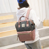 Women Oxford Backpack Female College Student Campus Japanese School Bag Girls