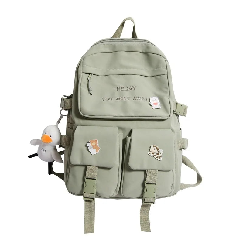 Waterproof Women's School Bag Travel Rucksack for Teen Girls