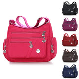 Nylon Canvas Crossbody Bag Shoulder Messenger Handbag