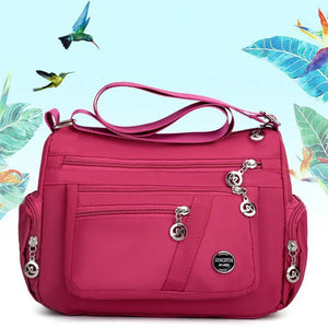 Nylon Canvas Crossbody Bag Shoulder Messenger Handbag