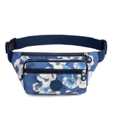 Women Fanny Pack Floral Waist Bag Travel Belt Bag