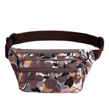 Women Fanny Pack Floral Waist Bag Travel Belt Bag