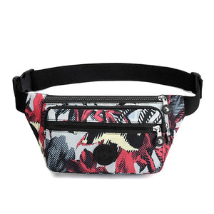 Women Fanny Pack Floral Waist Bag Travel Belt Bag