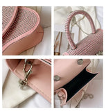Women's Crystal Decor Crossbody Bag Full Of Diamonds Purse