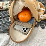 Girl Bear Small Bag Female Cartoon Messenger Bag Doll Shoulder Bag Fanny Packs