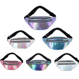 Holographic Fanny Pack Laser Waist Bag Girls Women Belt Bag