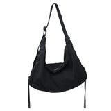 Ins Messenger Canvas Bag Female Large Capacity Student Crossbody