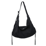 Ins Messenger Canvas Bag Female Large Capacity Student Crossbody