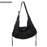 Ins Messenger Canvas Bag Female Large Capacity Japanese Student Shoulder Bag