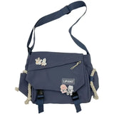 Large Capacity Shoulder Bag Harajuku Retro Messenger Bag