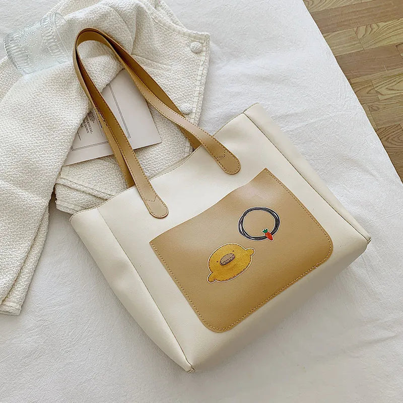 Japan Women Large Bag Student Female School Shoulder Tote Bag