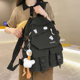 Japanese College Style Modern Girl Backpack Large Capacity