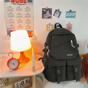 Japanese College Style Modern Girl Backpack Large Capacity