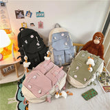 Japanese College Style Modern Girl Backpack Large Capacity