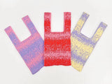 Gradient Knit Tote Bag Large Capacity Shoulder Bag