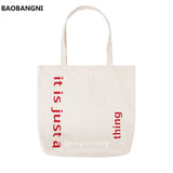Large Capacity Canvas Tote Bags Women Shoulder Shopping Bag