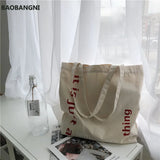 Large Capacity Canvas Tote Bags Women Shoulder Shopping Bag
