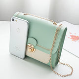 Embroidered Mini Square Shoulder Bag for Women