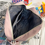 Multifunctional Backpack Teen Girl Cow Travel Bag Small School Bags