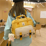 Waterproof 14 Inch Laptop Backpack for Teen Girls Portable Travel Bag Women