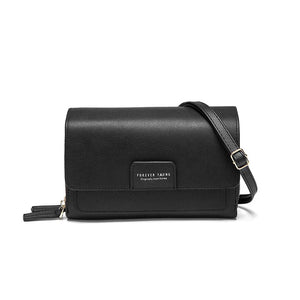 Cell Phone PU Large Capacity Wallet Hand Bag Crossbody Bag