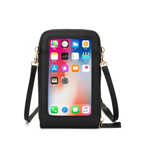 Women's Cell Phone Wallet Crossbody Bag