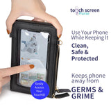 Women's Cell Phone Wallet Crossbody Bag
