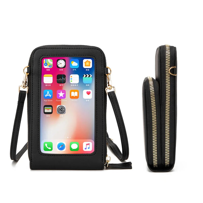 Women's Cell Phone Wallet Crossbody Bag