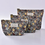 Graffiti Printed Cosmetic Bag Makeup Storage Cluth Zipper Hand Bag